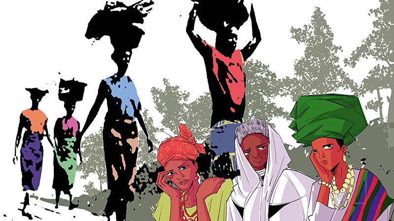 Titelbild zum Weltgebetstag 2026 mit Titel „Rest for the Weary“, Gift Amarachi Ottah, © World Day of Prayer International Committee