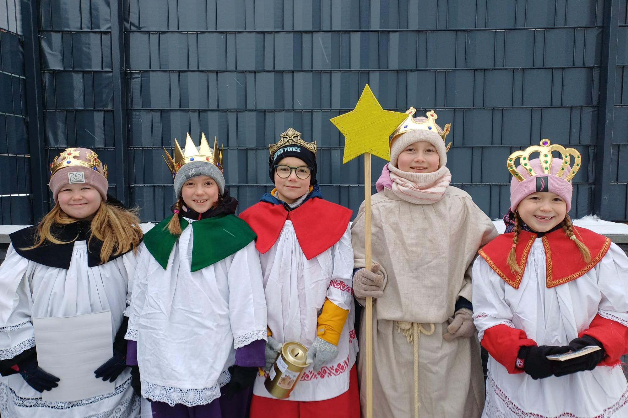 Die Sternsinger in Rayerschied