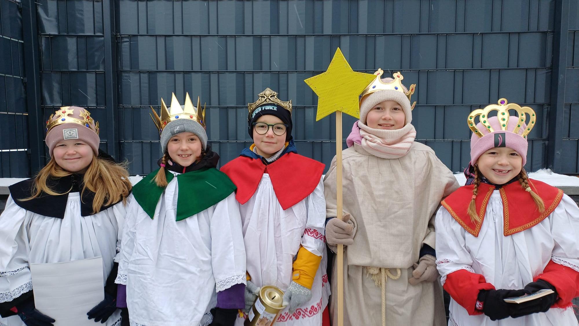 Die Sternsinger in Rayerschied