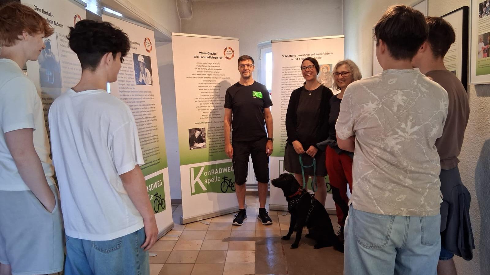 viel spannendes gibt es bei der kleinen Ausstellung in der KonRADWEG-Kapelle zu entdecken